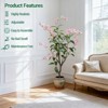 Artificial Flower Tree Artificial Potted Interior Large Fruit, Suitable for Home Office - 4 of 4