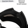 Unique Bargains Universal Motorcycle Goggles UV Protection Matte TPU 1 PC - 4 of 4