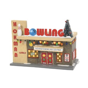 Department 56 Dept 56 Hohman Lanes Bowling Lighted Christmas Building # 6007724 - 1 of 2