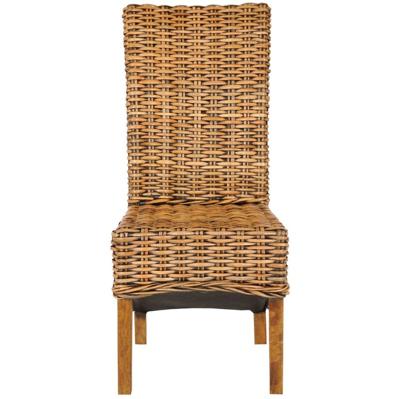 Isla Dining Chair (Set of 2) - Brown - Safavieh, 1 of 6