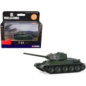 T-34 Medium Tank USSR "World of Tanks" Video Game Diecast Model by Corgi - 1 of 4