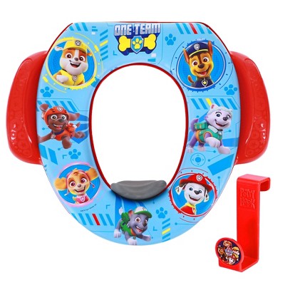 Nickelodeon PAW Patrol "One Team" Soft Potty Seat with Potty Hook