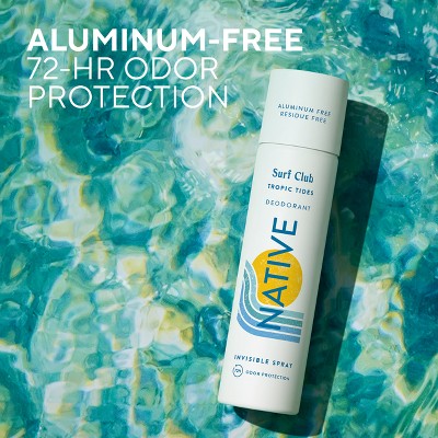 Native Limited Edition Surf Club Deodorant - Tropical Tides - 3.5 fl oz