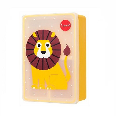 3 Sprouts Kids Silicone Bento Box - Lion
