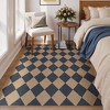 Lahome Diamond Grid Faux Jute Rectangular Indoor Area Rug - 2 of 4