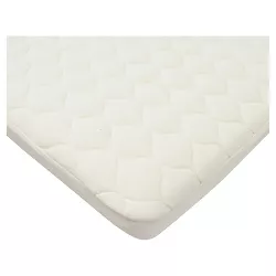 TL Care Waterproof Quilted Pack n Play Playard Mattress Cover with Organic Cotton Top Layer - Natural