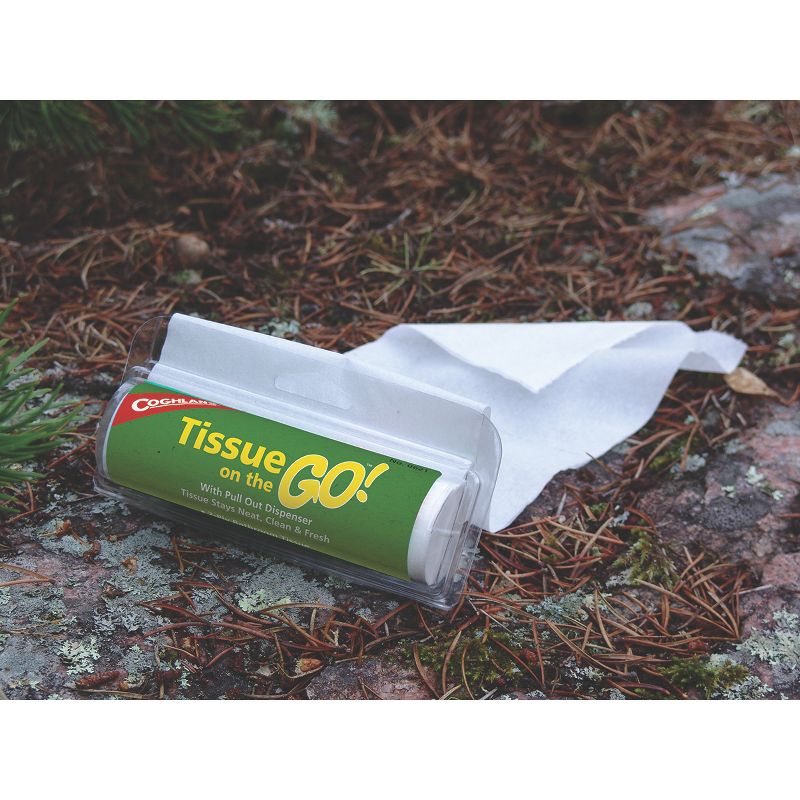 Coghlan's Tissue On The Go! (2 Pack) Pocket Size w/ Dispensers, Camping Survival, 3 of 4