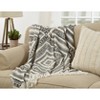 50"x60" Embellished Diamond Cotton Throw Blanket Black - Saro Lifestyle: Bohemian Style, Machine Washable - 4 of 4