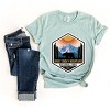 Simply Sage Market Great Smoky Mountains National Park Badge Short Sleeve Tee - 3 of 4