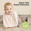 KeaBabies 8-Pack Hallo Baby Drool Bibs , Baby Bibs for Boys, Girls, Pull-on Bibs for Baby Boy, Baby Girl, Baby Bib Unisex - 2 of 4
