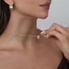 Delicate Heart Pendant Necklace, 14K Gold Plated Dainty Chain, Gift for Women - 4 of 4