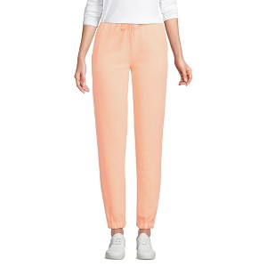 Lands' End Women's Serious Sweats High Rise Jogger Pants - 1 of 4