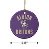 Albion College Britons Logo Porcelain Holiday Christmas Tree Ornament - 3 of 4