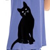 Collections Etc Peeking Kitten Capri Pj Set - 2 of 4