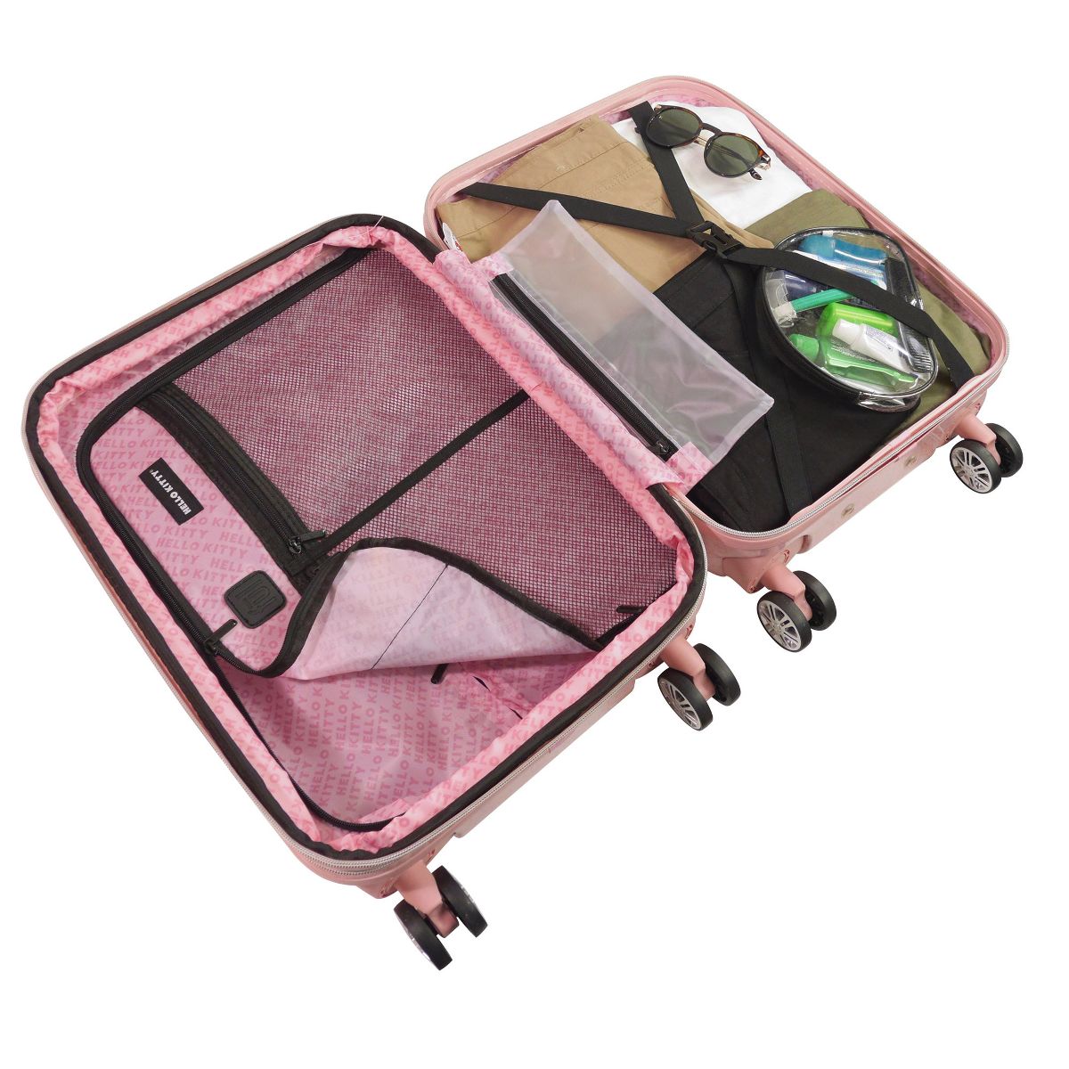 Hello Kitty Pose All Over Print 21" Hard-Sided Luggage - thumbnail 10