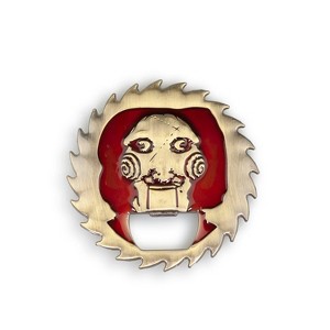 Surreal Entertainment Horror Collectibles| Saw Jigsaw Puppet Bottle Opener | Scary Puppet - 1 of 4