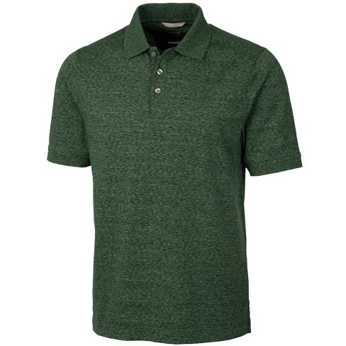 Philadelphia Eagles Cutter & Buck Big & Tall Space Dye Advantage Polo -  Heather Gray