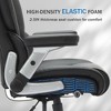 Dsvimoy Task and Office Chair Big and Tall Executive Chair with Adjustable Lumbar Support for Office Use, Black, 32"*26"*18" - 4 of 4