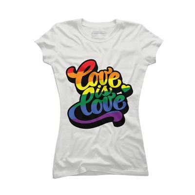Adult Design By HumansLove Is Love Pride Lettering By Belugastore T-Shirt