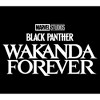 Women's Black Panther: Wakanda Forever Black and White Movie Logo T-Shirt - 2 of 4