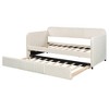 Luxystar Upholstered Daybed Sofa Bed With Trundle Bed and Wood Slat - 4 of 4