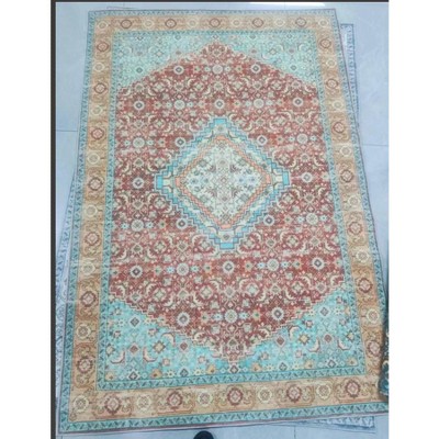 Living Room Rug Washable Rug Rugs for Living Room Foldale Print Non-Slip Area Rug