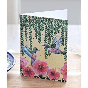Blue Rose Polish Pottery Greeting Cards - 1 of 1