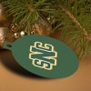 St. Norbert College Primary Logo Aluminum Holiday Christmas Tree Ornament - 4 of 4