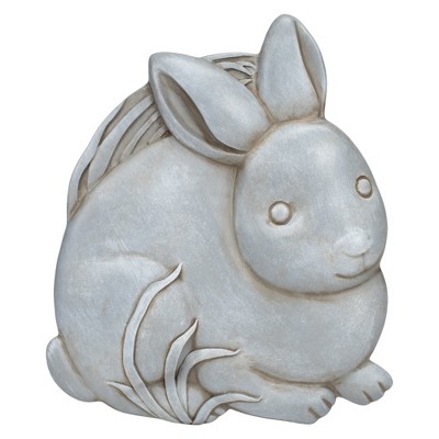 Nat & Jules Animal Character Shaped Dimensional Indoor Outdoor 11 inch Cast Resin Decorative Garden Stepping Stone, Patio, Walkway Sculpture Yard Art,