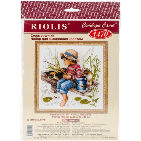 RIOLIS & RIOLIS Cross Stitch Kits Cross Stitch Kits with Ribbons