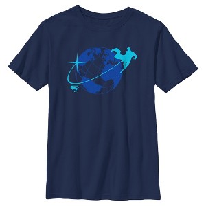 Boys Superman Around the World T Shirt - 1 of 4