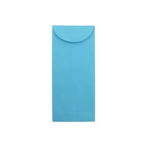 JAM Paper #11 Policy Business Colored Envelopes 4.5 x 10.375 Blue Recycled 3156390 - 1 of 2