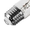 DORESshop T30 LED Tubular Bulb,Vintage Filament Design, 4W (40W Equivalent), Warm White 2700K, Dimmable, E26 Base, (4-Pack) - 3 of 4