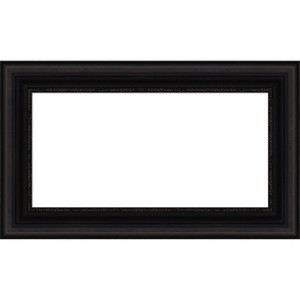 Amanti Art Parlor Black Framed Dry Erase Magnetic Board - 1 of 4