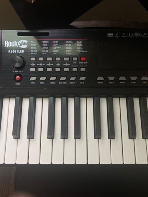 Rockjam 61 Key Keyboard Piano Kit With Pitch Bend, Keyboard Stand, Keyboard  Bench, Sheet Music Stand & Lessons : Target