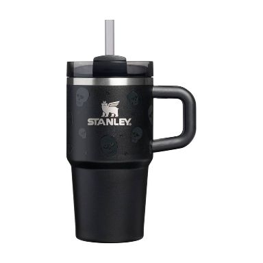 Stanley 20 oz Stainless Steel H2.0 FlowState Quencher Tumbler Sweetheart Skulls