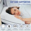 Itopfox Hotel Collection Bed Pillows for Sleeping 2 Pack, Super Soft Down Alternative Microfiber Filled Pillows for Back, Stomach or Side Sleepers - 2 of 4