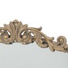 Kumasinova Arch/Round Mirror,Wall Mirror with Gleaming Primrose Frame,Decorative Mirror for Wall Decor,Bathroom,Bedroom,Living Room,Gold/Black - 4 of 4