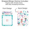 Big Dot of Happiness Mermaid Bingo Cards and Markers, Mermaid Birthday Party Bingo Game Activity for Kids - Set of 18 - 4 of 4