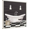 Amanti Art 22"x22" Modern Bathroom I by Elizabeth Medley Framed Canvas Wall Art Print - 2 of 4