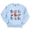 Simply Sage Market Patriotic Balloon Animal Chart Sweatshirt - 3 of 4