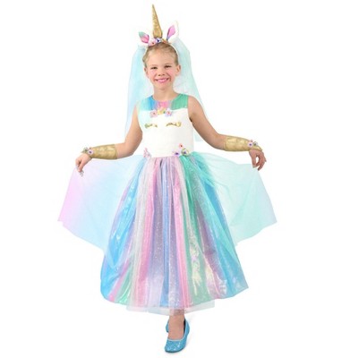 Unicorn girl dress outlet up