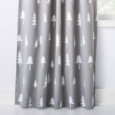 Image of Blackout Curtain Panel Trees (42"x 63") - Cloud Island™ Gray