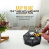 MEDca Weekly Pill Organizer 2-Pack – 7-Day Arthritis-Friendly Travel Case with Daily Compartments for Pills, Vitamins, Supplements - 3 of 4