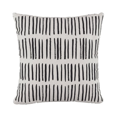 18"x18" Dash Polyester Square Throw Pillow - Skyline Furniture