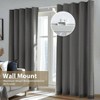 Ceiling Wall Mounted Heavy Duty Curtain Track Room Divider White 3ft to 9ft Living Room Bedroom Shower Divider Durable Strong - 3 of 4
