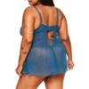Adore Me Women's Anatta Babydoll Lingerie - 4 of 4