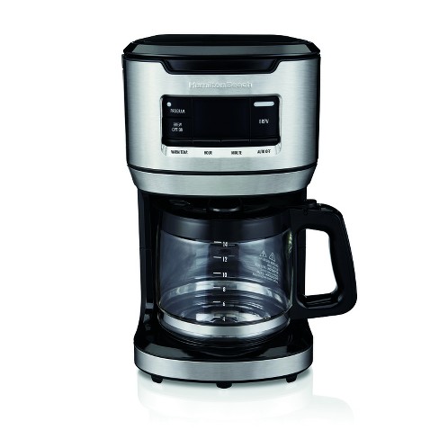 Hamilton Beach 14 Cups Black/silver Coffee Maker : Target