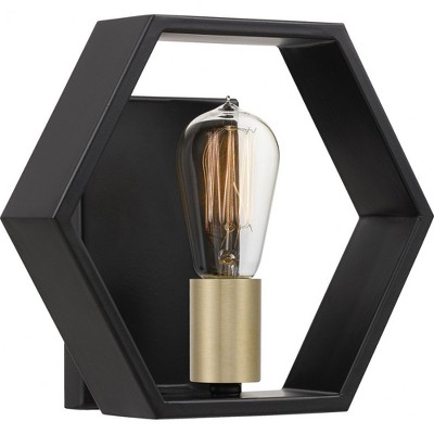 Quoizel Lighting Bismarck 1 - Light Sconce in  Earth Black