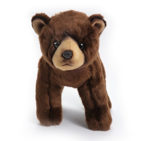 Bearington Grizby The Brown Bear 13 Inches Tall, Realistic Plush Ultra ...